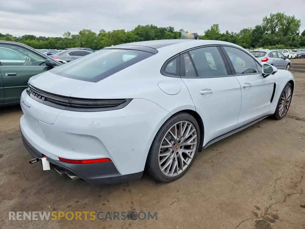 3 fotografías del automóvil dañado WP0AE2YAXSL045995 PORSCHE PANAMERA 2025