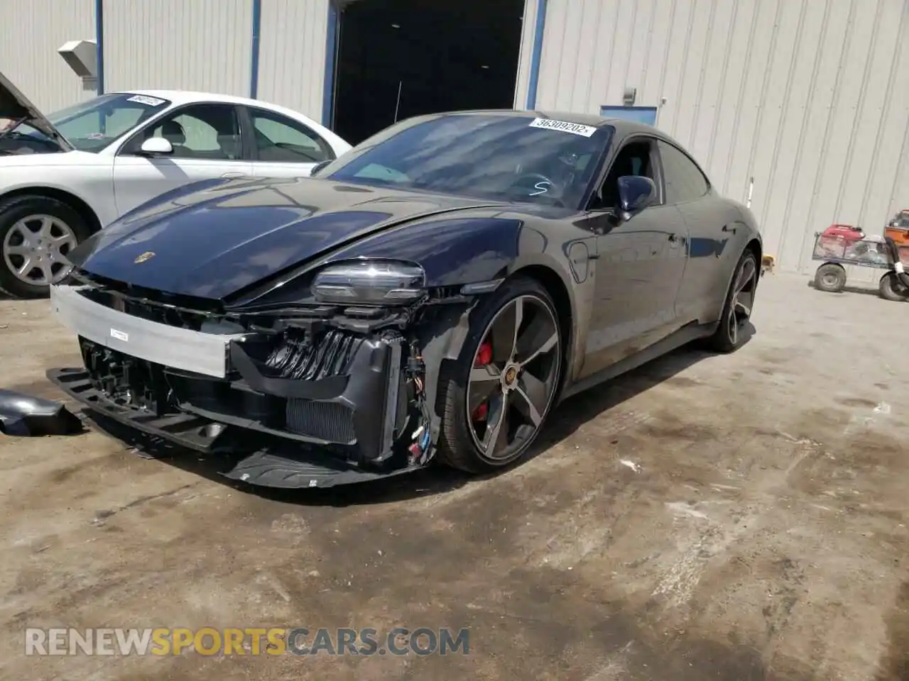 2 Photograph of a damaged car WP0AB2Y10LSA50206 PORSCHE TAYCAN 2020