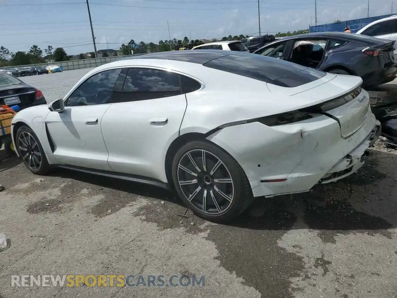 2 Photograph of a damaged car WP0AB2Y12LSA51793 PORSCHE TAYCAN 2020