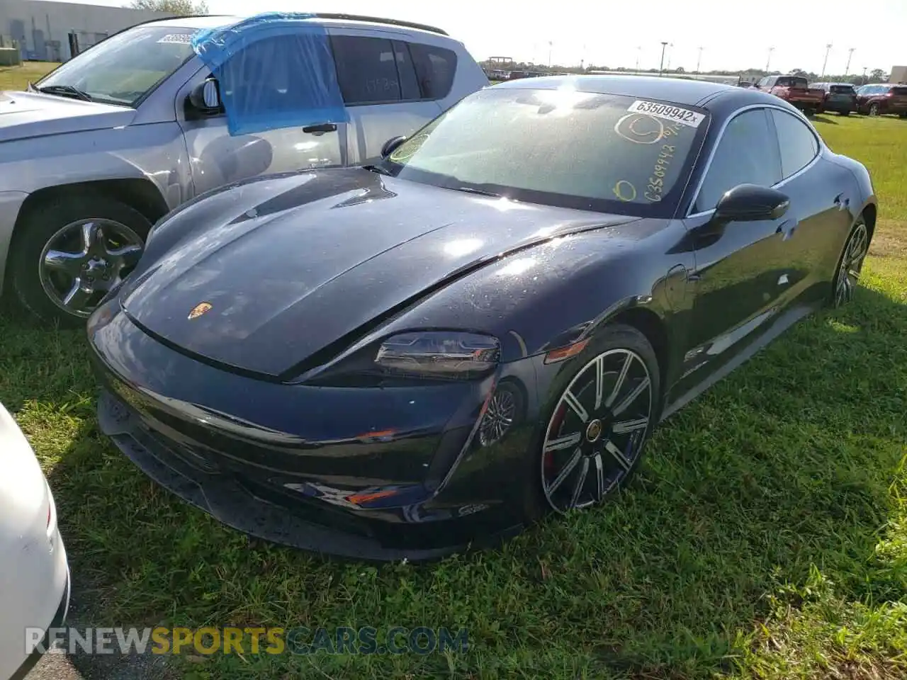 2 Photograph of a damaged car WP0AB2Y12LSA53379 PORSCHE TAYCAN 2020