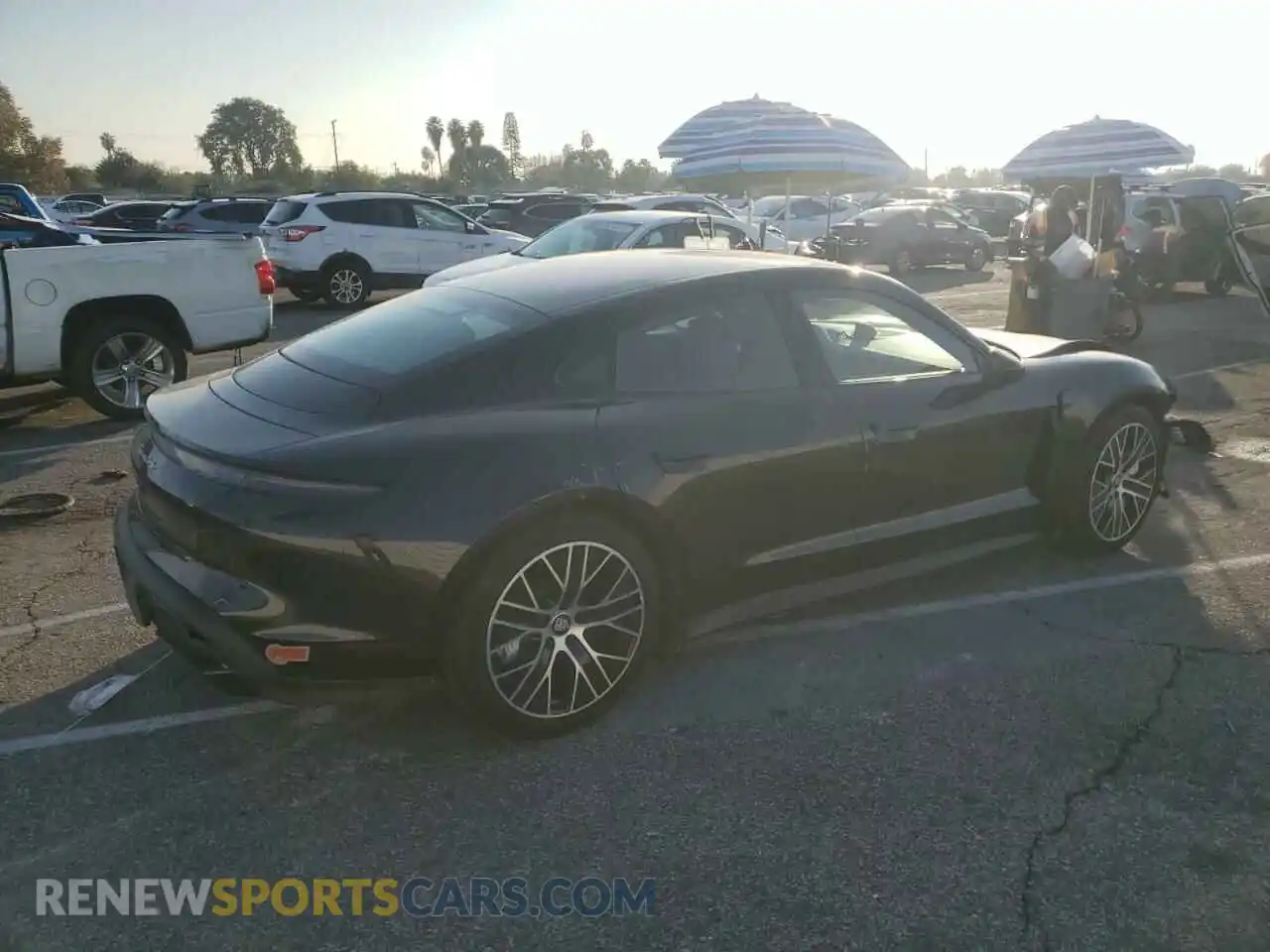 3 Photograph of a damaged car WP0AC2Y13LSA70186 PORSCHE TAYCAN 2020