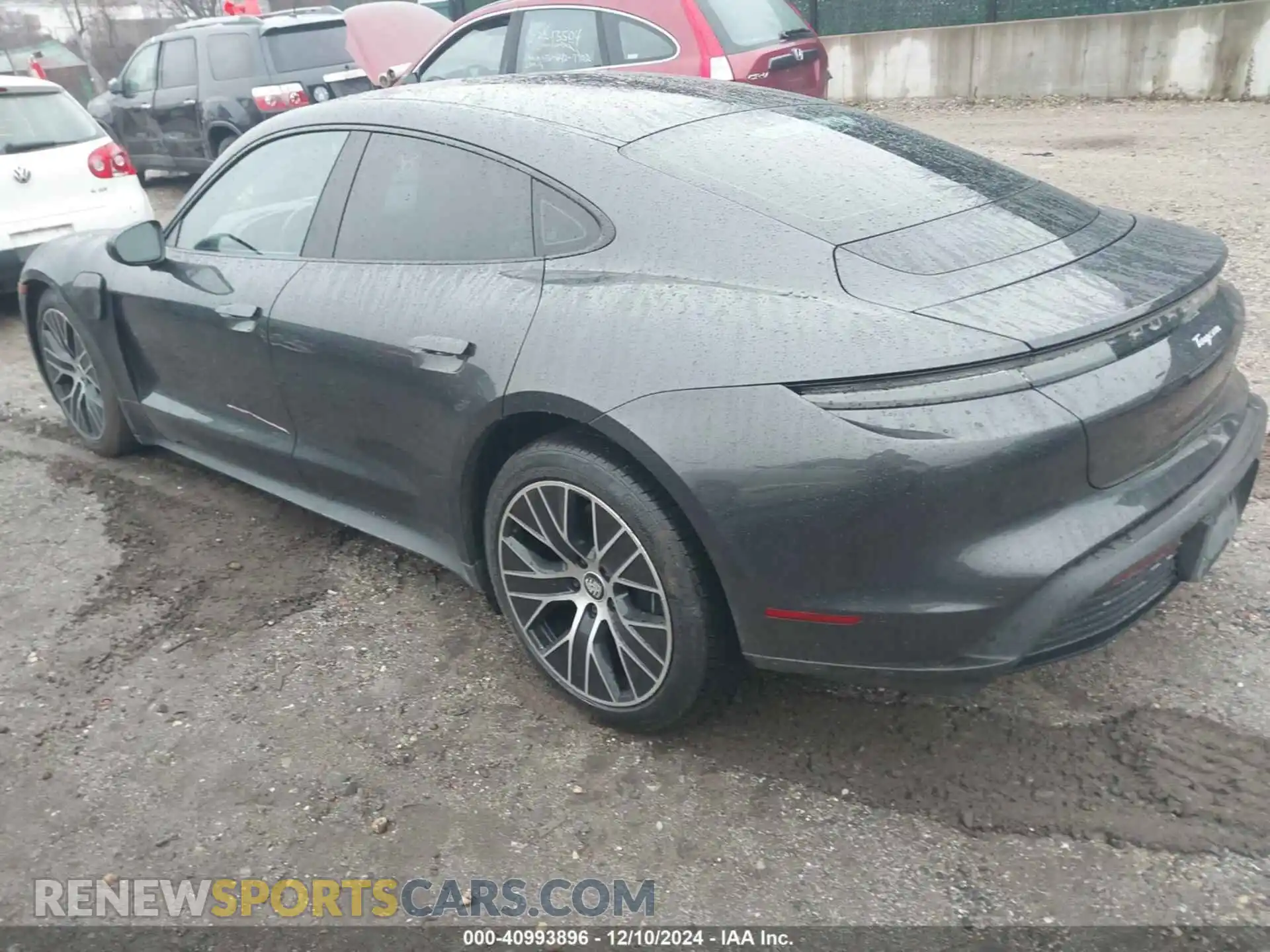 3 Photograph of a damaged car WP0AA2Y12MSA15378 PORSCHE TAYCAN 2021