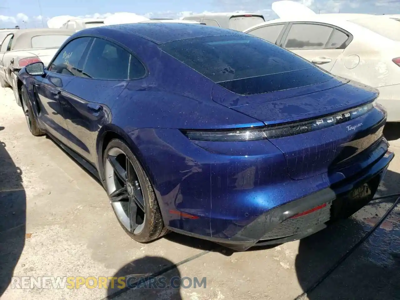 3 Photograph of a damaged car WP0AA2Y15MSA15925 PORSCHE TAYCAN 2021