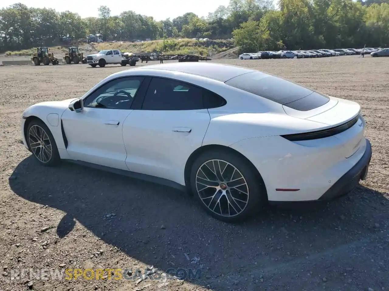 2 Photograph of a damaged car WP0AA2Y15MSA17304 PORSCHE TAYCAN 2021