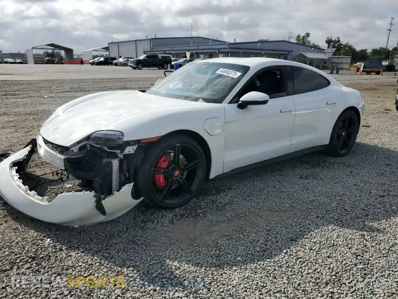 1 Photograph of a damaged car WP0AA2Y15MSA17996 PORSCHE TAYCAN 2021