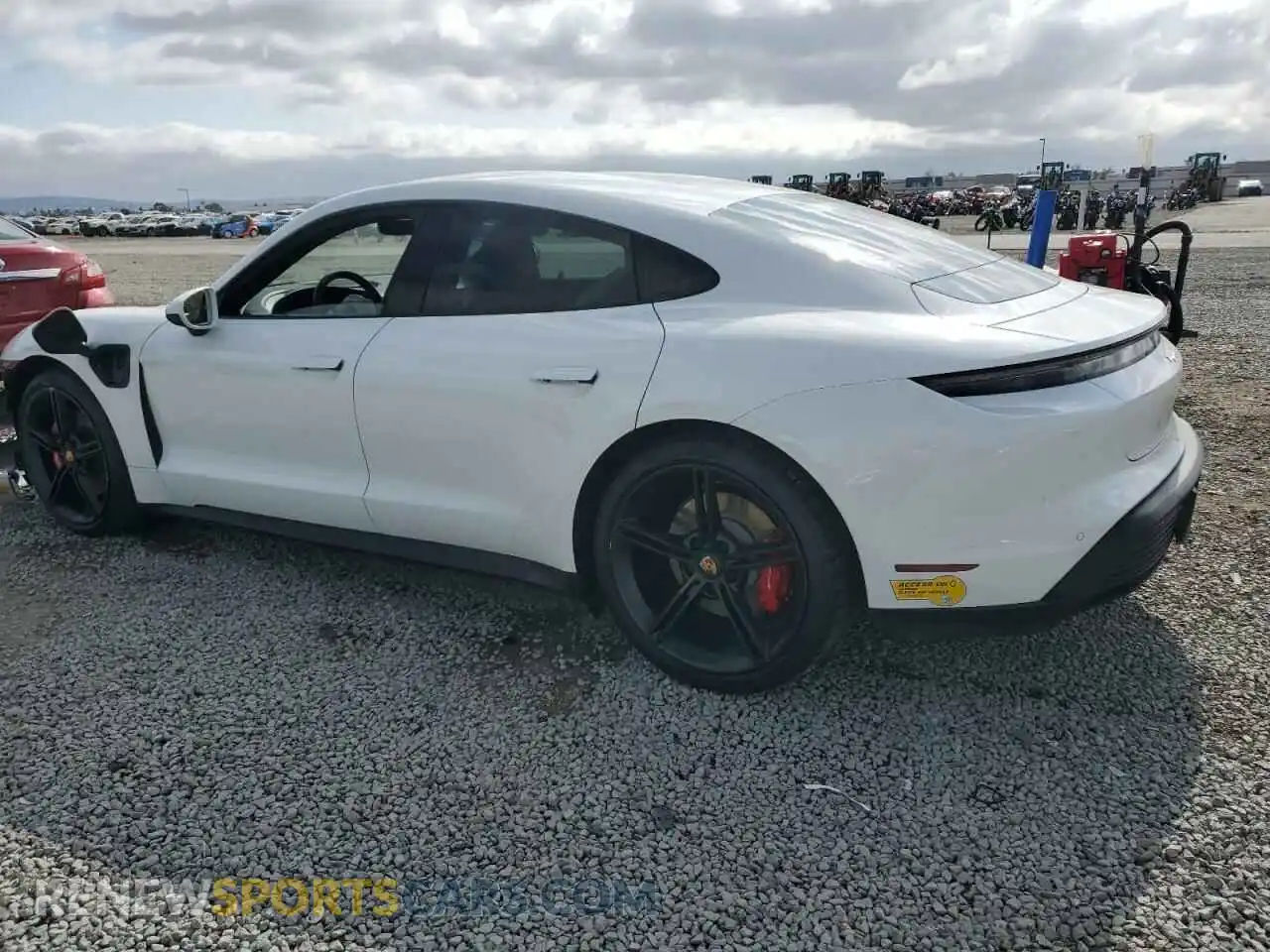 2 Photograph of a damaged car WP0AA2Y15MSA17996 PORSCHE TAYCAN 2021