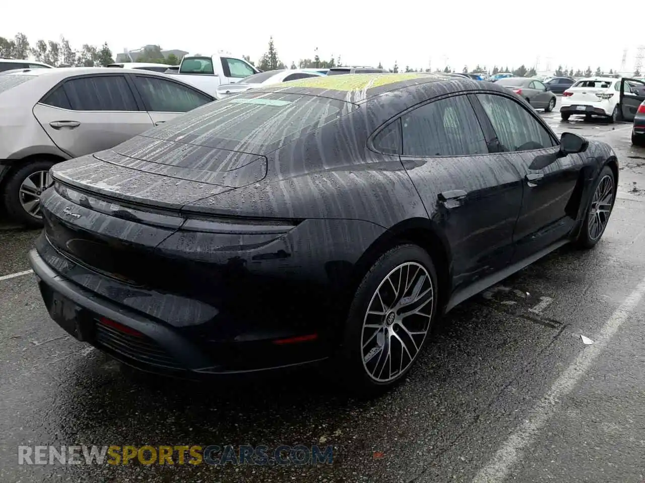 3 Photograph of a damaged car WP0AA2Y18MSA13814 PORSCHE TAYCAN 2021