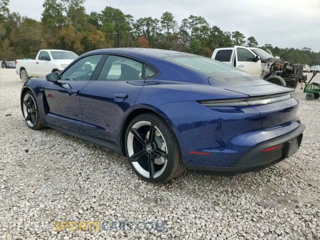 2 Photograph of a damaged car WP0AA2Y19MSA15295 PORSCHE TAYCAN 2021