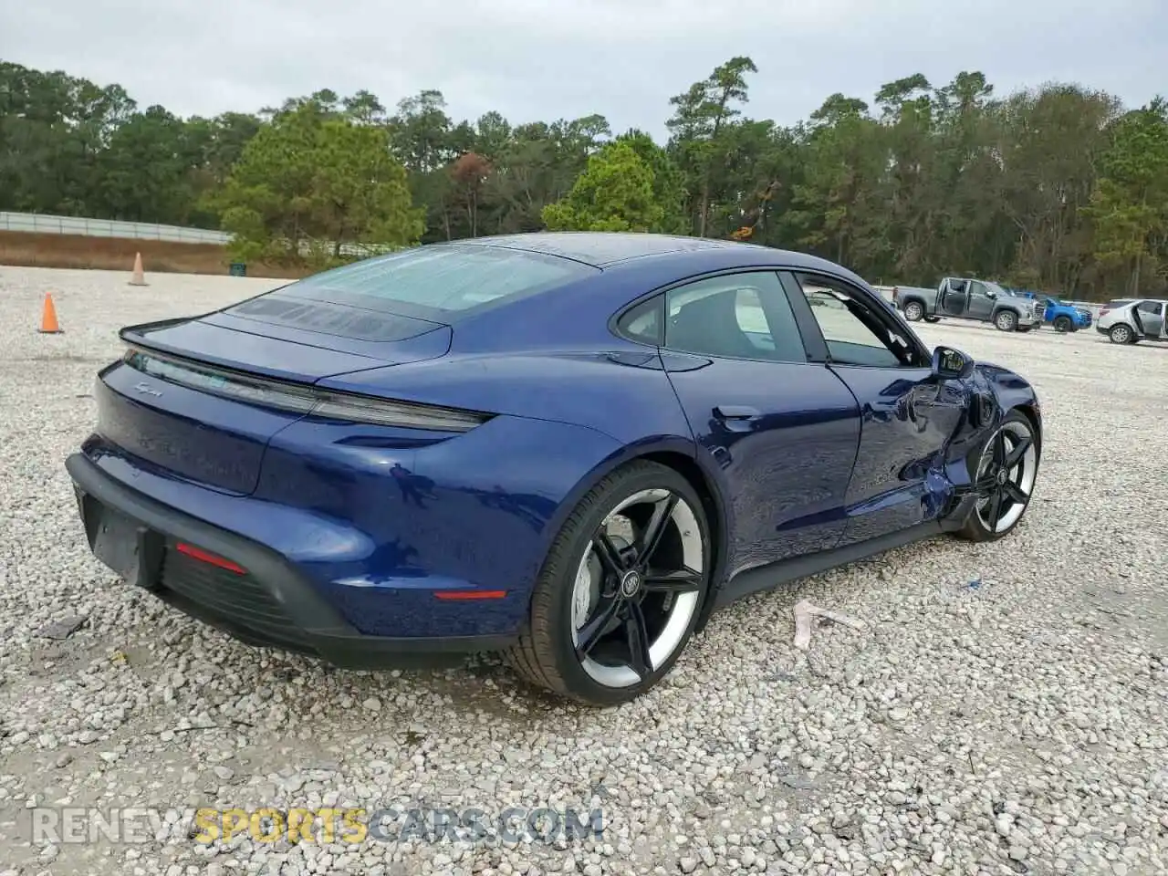 3 Photograph of a damaged car WP0AA2Y19MSA15295 PORSCHE TAYCAN 2021