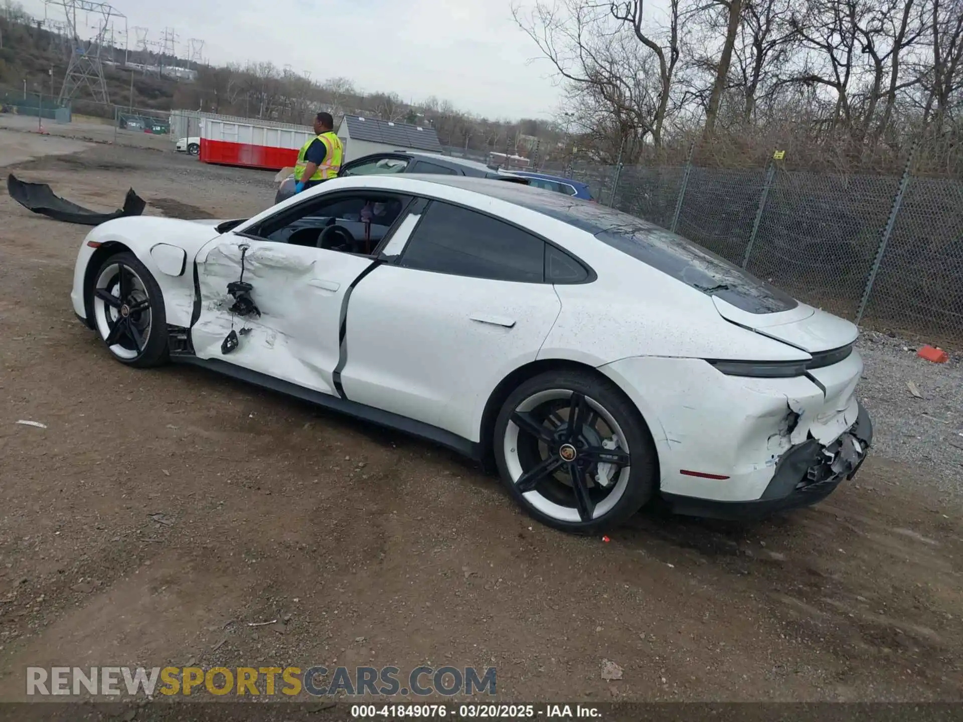 3 Photograph of a damaged car WP0AA2Y19MSA18956 PORSCHE TAYCAN 2021