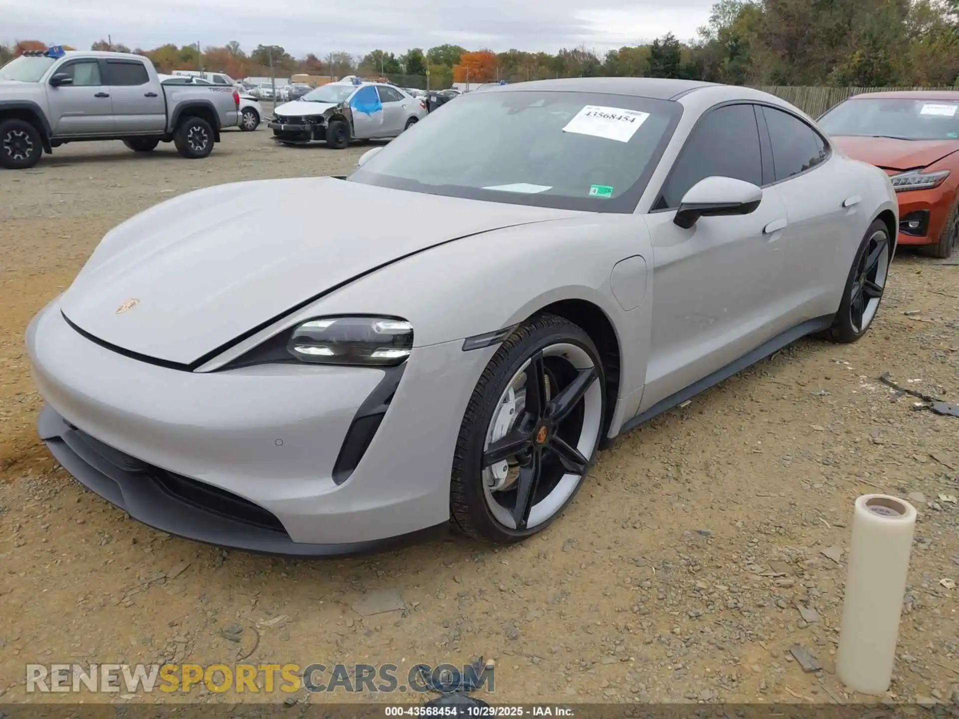 2 Photograph of a damaged car WP0AB2Y11MSA43007 PORSCHE TAYCAN 2021