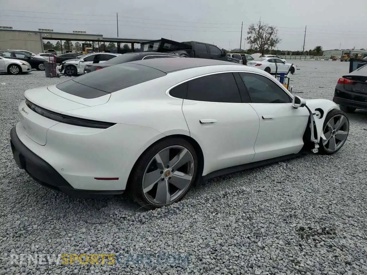 3 Photograph of a damaged car WP0AB2Y17MSA45098 PORSCHE TAYCAN 2021