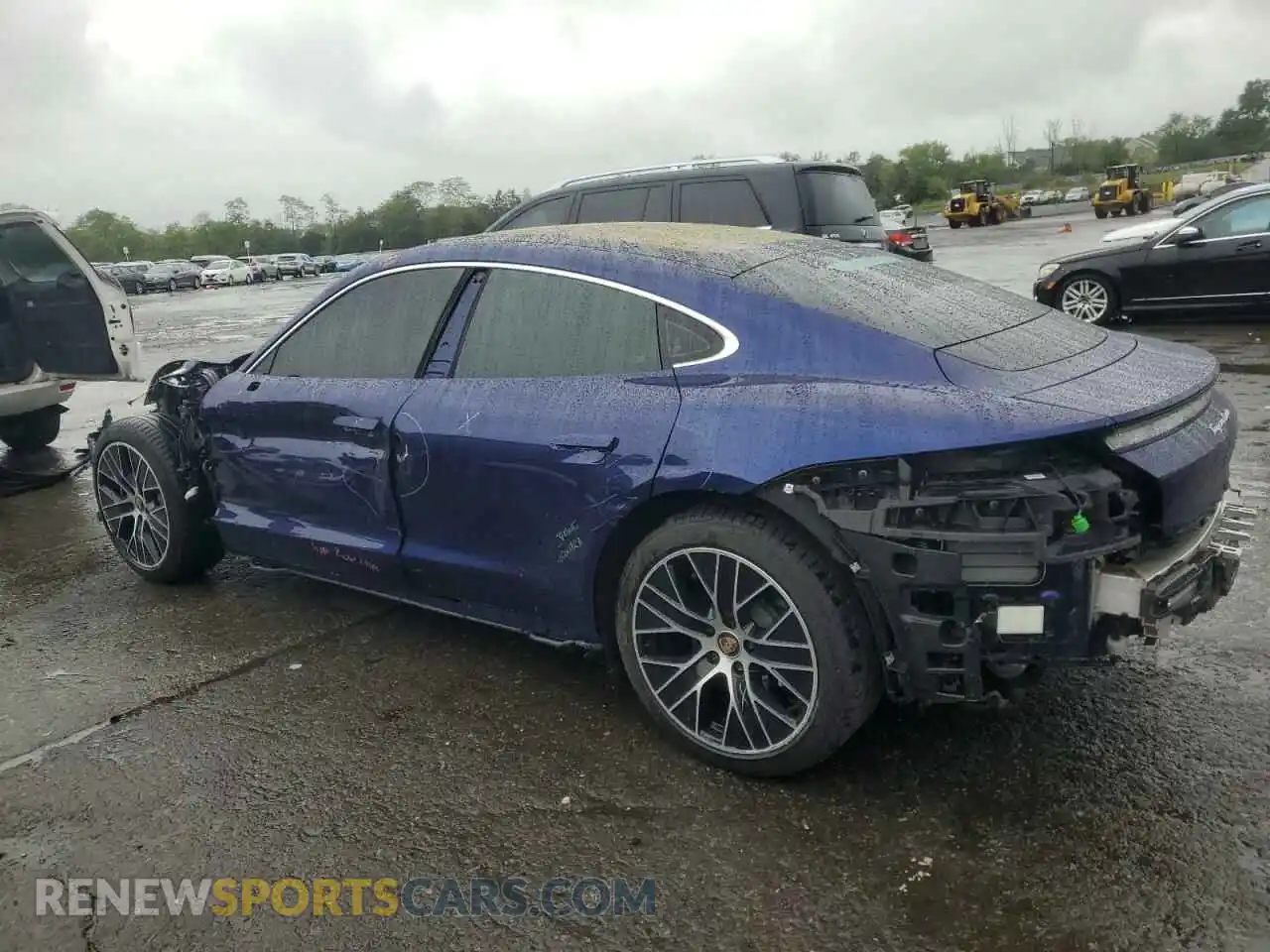 2 Photograph of a damaged car WP0AC2Y11MSA63352 PORSCHE TAYCAN 2021