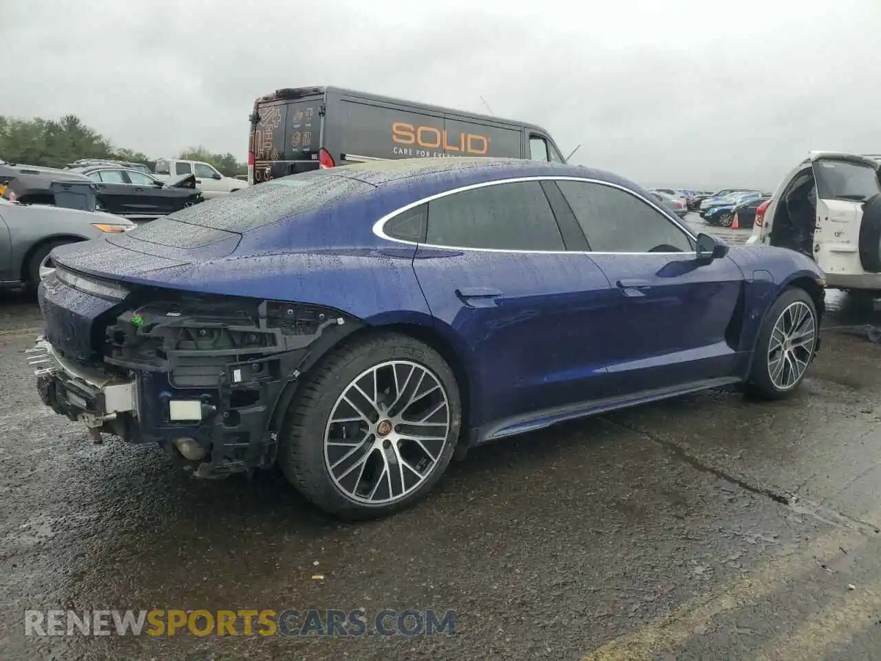 3 Photograph of a damaged car WP0AC2Y11MSA63352 PORSCHE TAYCAN 2021