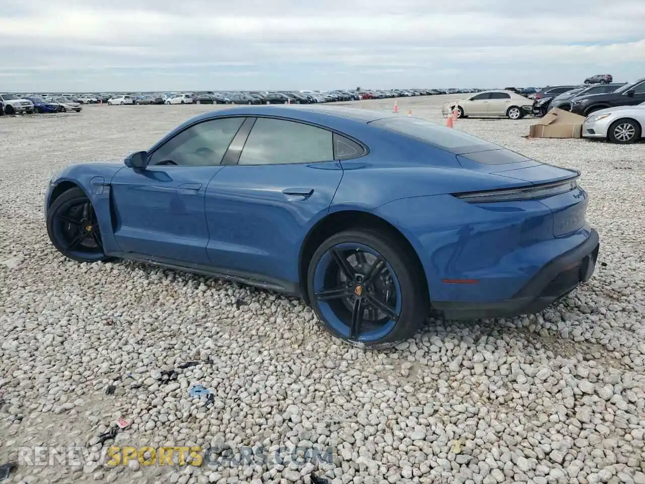 2 Photograph of a damaged car WP0AC2Y15MSA62897 PORSCHE TAYCAN 2021