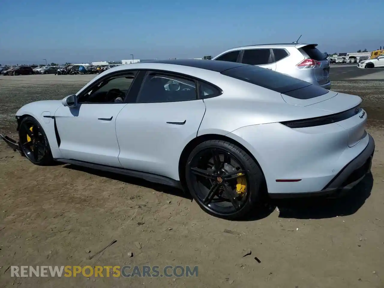 2 Photograph of a damaged car WP0AC2Y19MSA62630 PORSCHE TAYCAN 2021