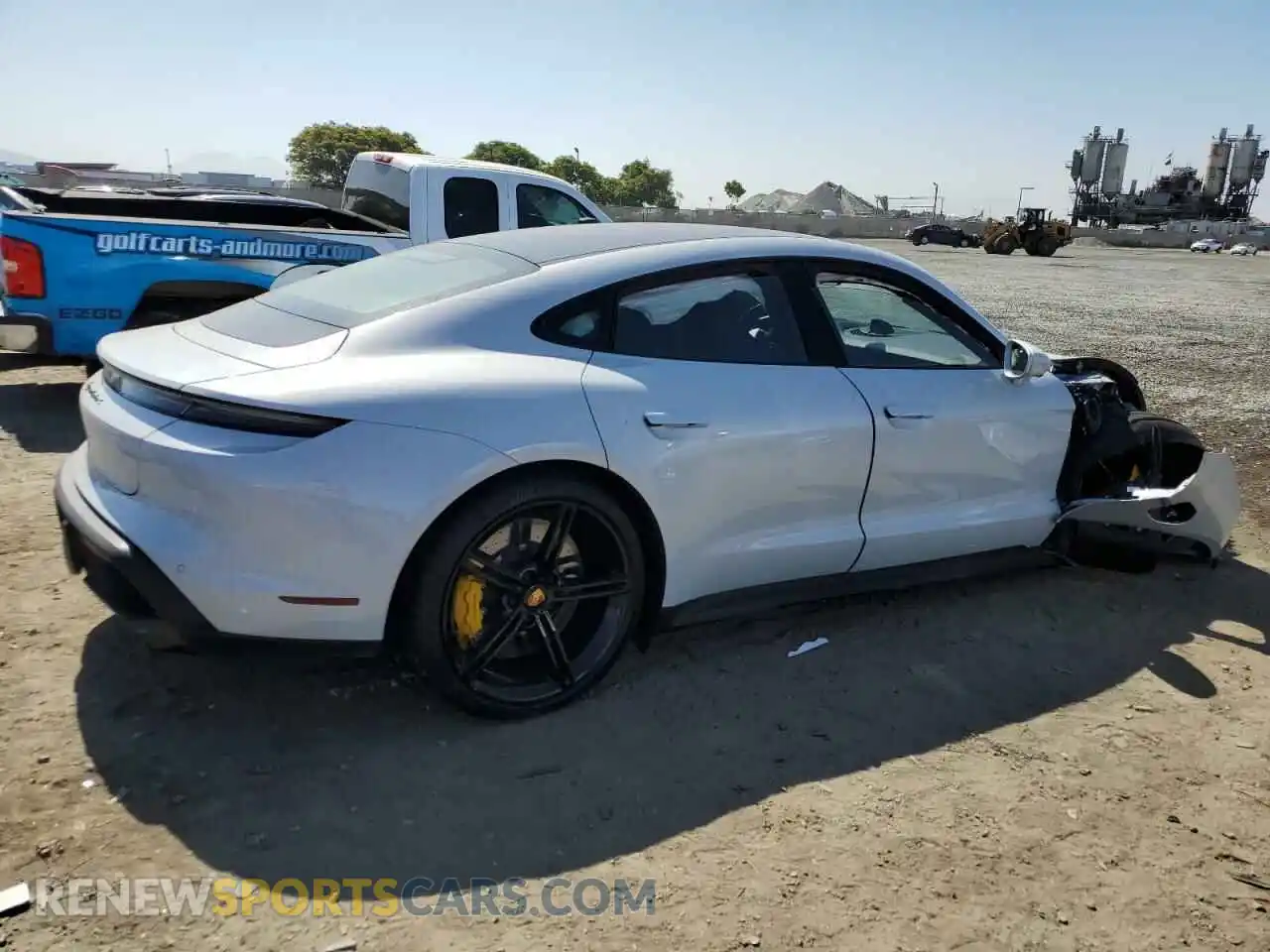 3 Photograph of a damaged car WP0AC2Y19MSA62630 PORSCHE TAYCAN 2021