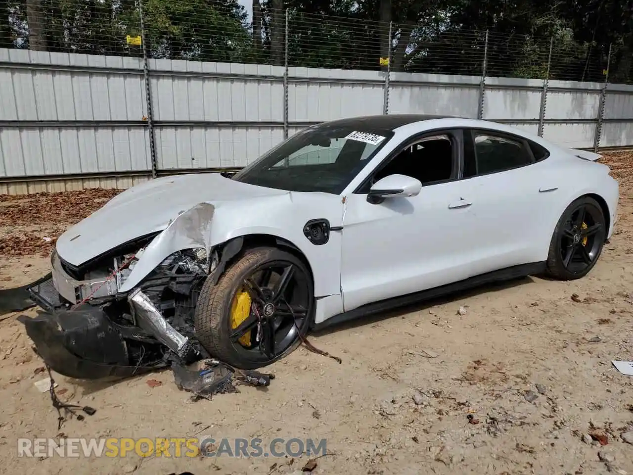 1 Photograph of a damaged car WP0AC2Y1XMSA62670 PORSCHE TAYCAN 2021