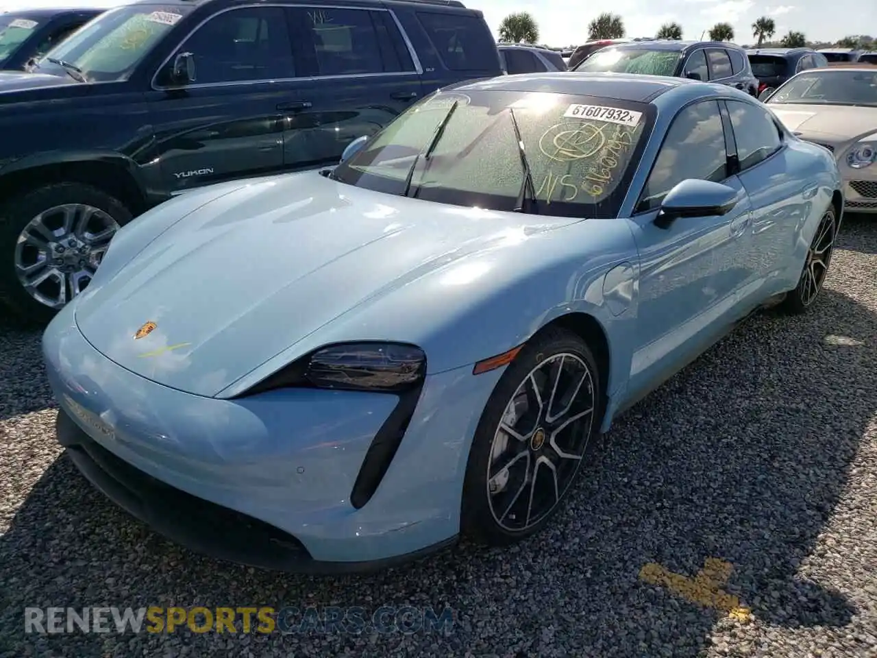 2 Photograph of a damaged car WP0AB2Y17NSA45717 PORSCHE TAYCAN 2022