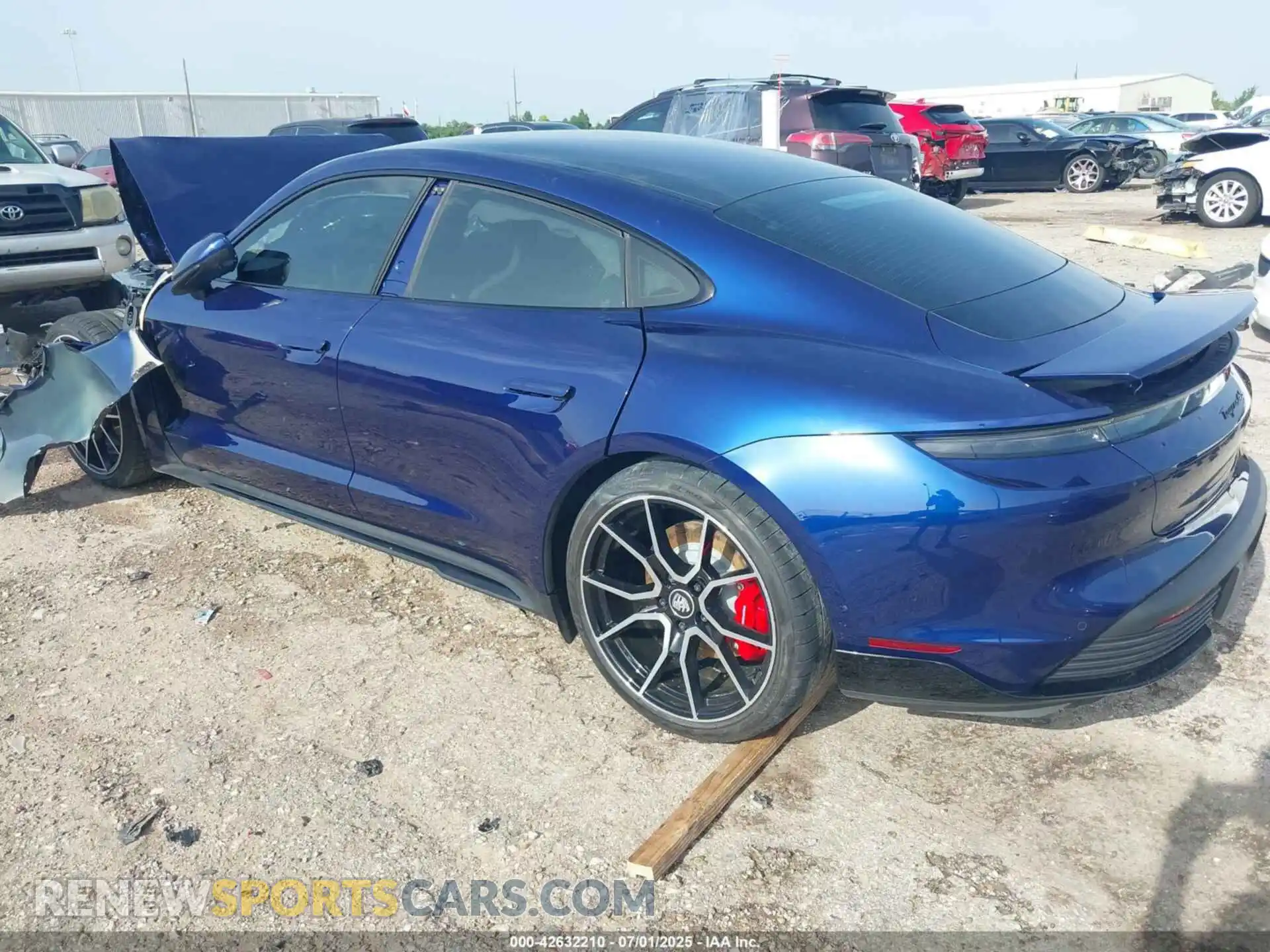 3 Photograph of a damaged car WP0AB2Y10PSA35145 PORSCHE TAYCAN 2023