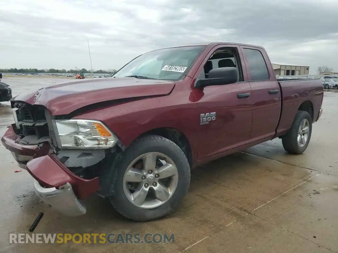 1 Photograph of a damaged car 1C6RR6FG2KS628063 RAM 1500 2019