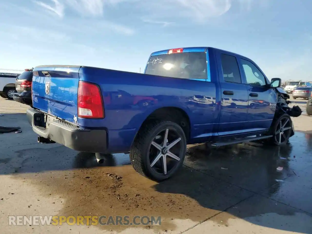 3 Photograph of a damaged car 1C6RR6FG3KS581478 RAM 1500 2019