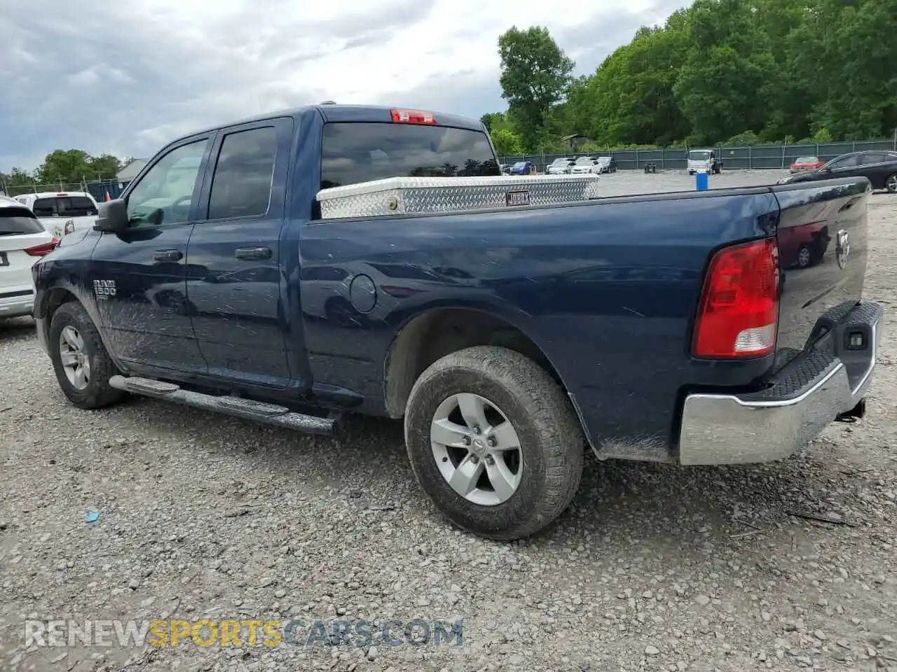 2 Photograph of a damaged car 1C6RR6FG3KS594005 RAM 1500 2019