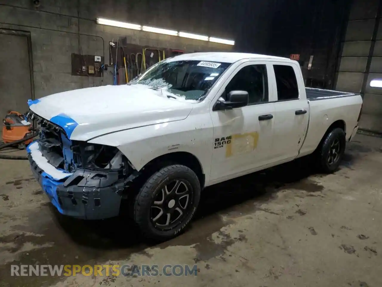 1 Photograph of a damaged car 1C6RR6FG4KS716483 RAM 1500 2019