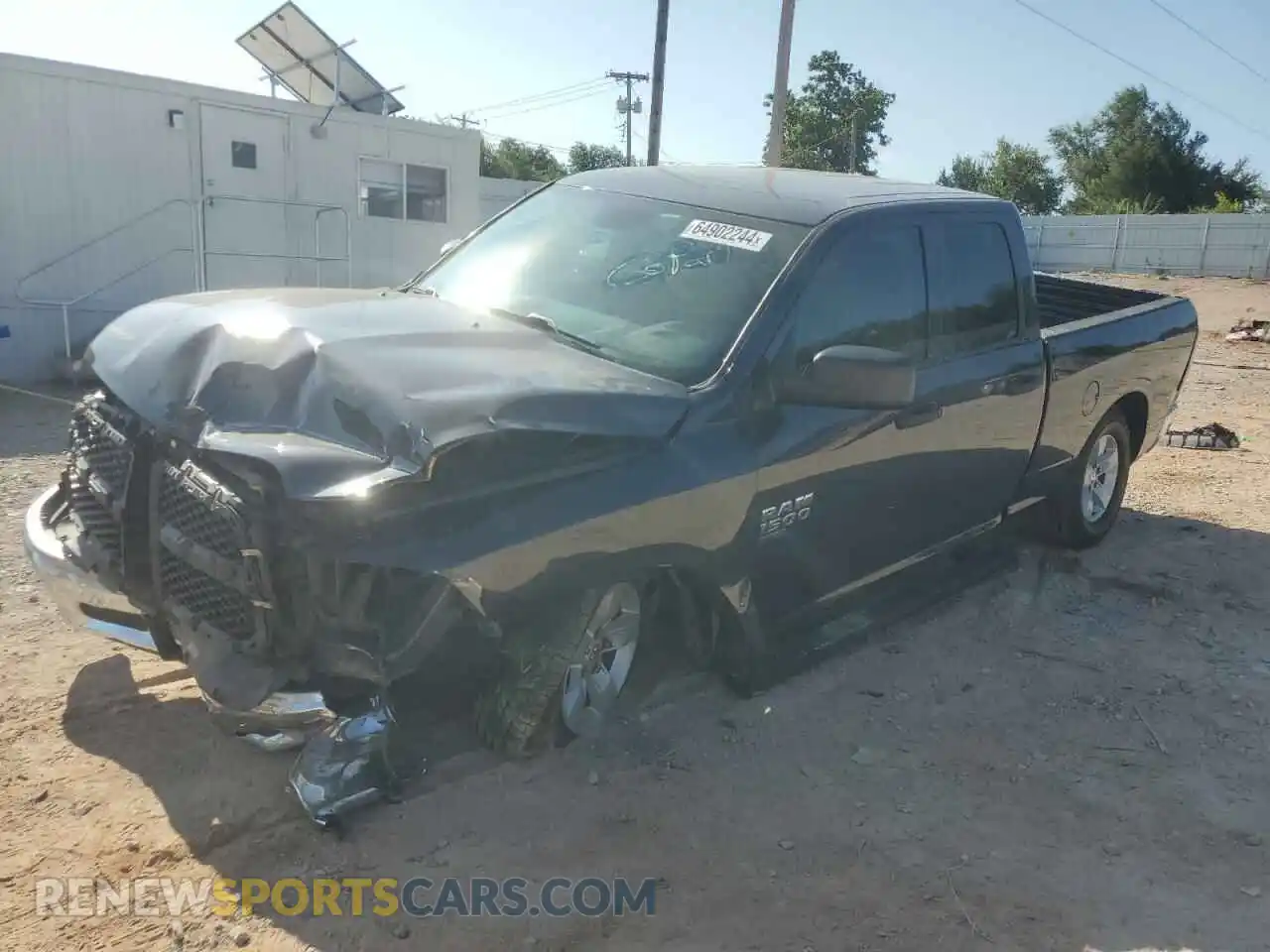 1 Photograph of a damaged car 1C6RR6FG6KS686127 RAM 1500 2019