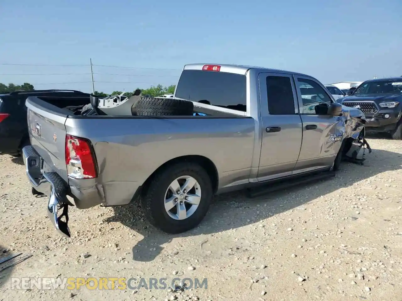 3 Фотография поврежденного автомобиля 1C6RR6FG8KS603457 RAM 1500 2019