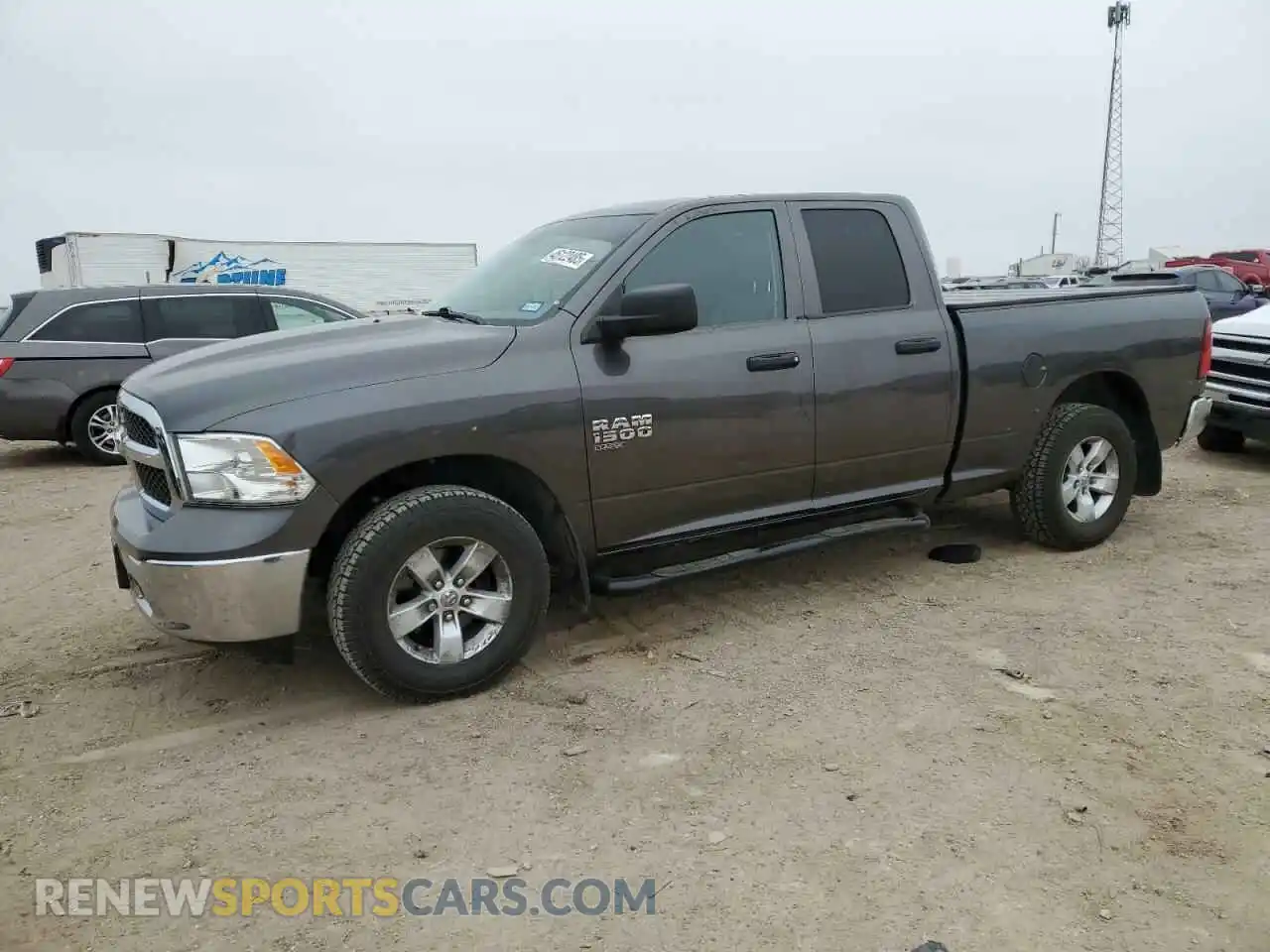 1 Photograph of a damaged car 1C6RR6FG8KS733206 RAM 1500 2019