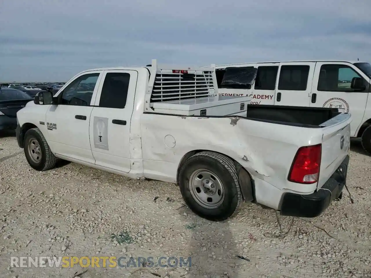 2 Photograph of a damaged car 1C6RR6FT0KS742060 RAM 1500 2019