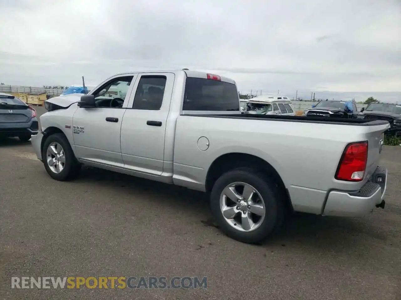 2 Photograph of a damaged car 1C6RR6FT3KS546291 RAM 1500 2019