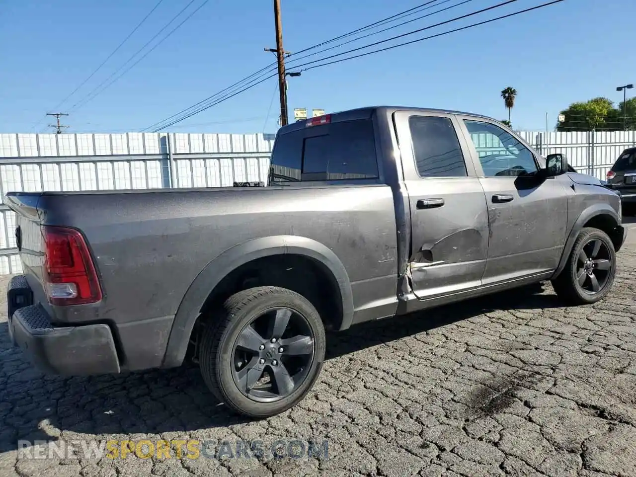 3 Photograph of a damaged car 1C6RR6GG7KS694638 RAM 1500 2019