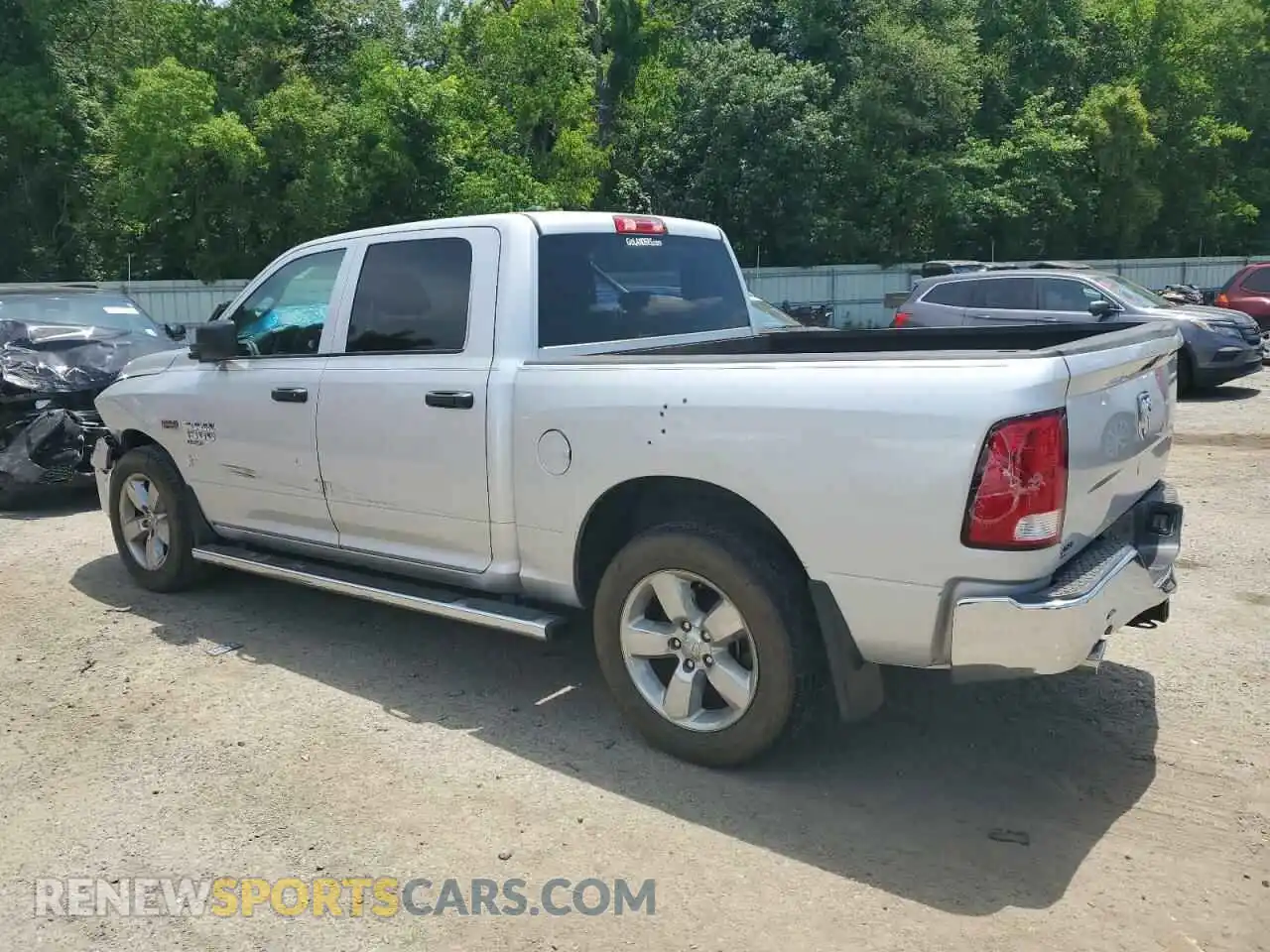 2 Photograph of a damaged car 1C6RR6KT5KS514898 RAM 1500 2019
