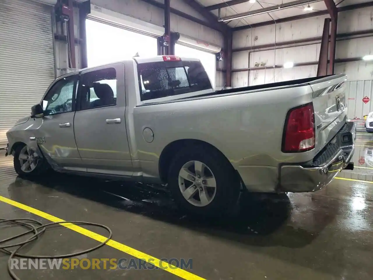 2 Photograph of a damaged car 1C6RR6LT0KS549041 RAM 1500 2019