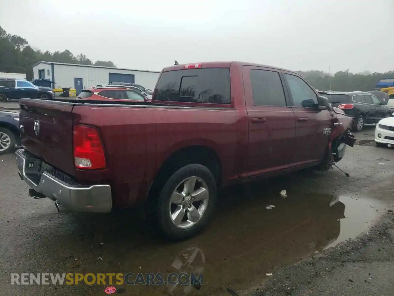 3 Photograph of a damaged car 1C6RR6LT1KS563496 RAM 1500 2019