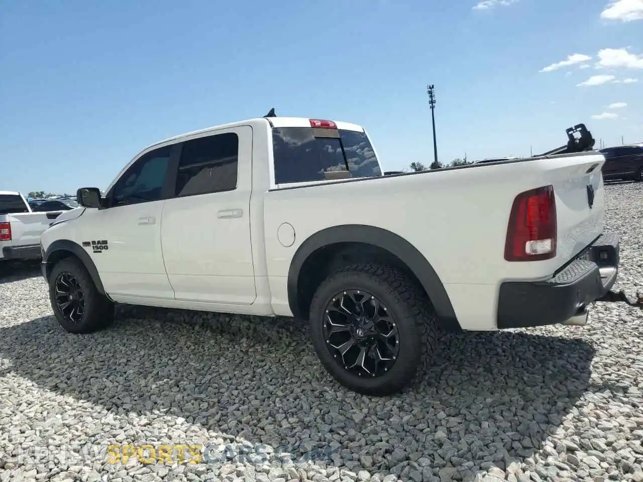 2 Photograph of a damaged car 1C6RR6LT3KS661509 RAM 1500 2019