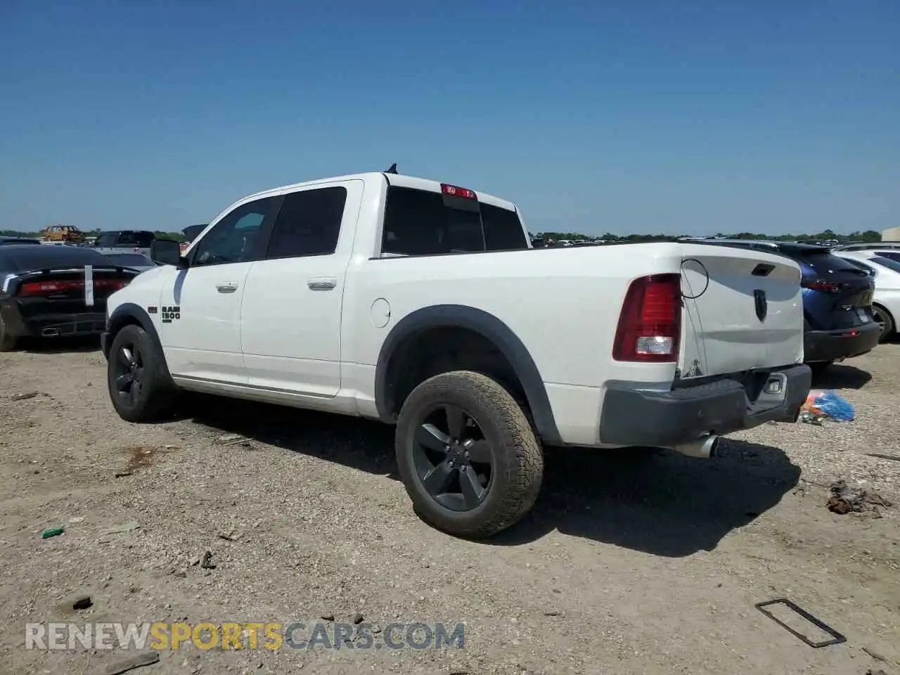 2 Photograph of a damaged car 1C6RR6LT3KS673157 RAM 1500 2019
