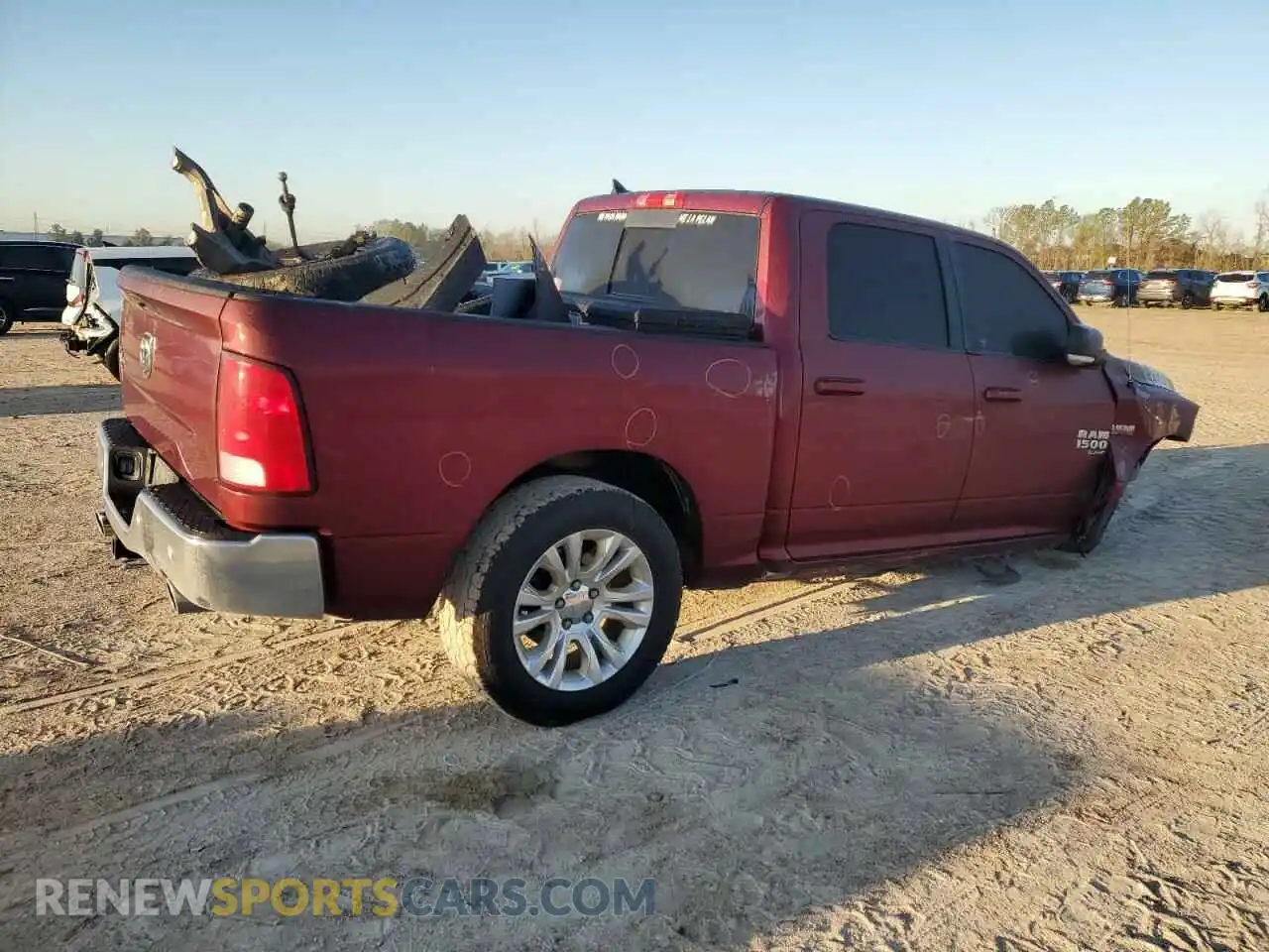 3 Photograph of a damaged car 1C6RR6LT4KS573777 RAM 1500 2019