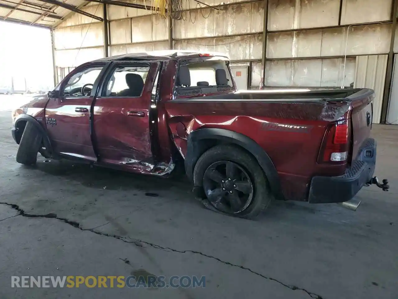 2 Фотография поврежденного автомобиля 1C6RR6LT4KS692803 RAM 1500 2019