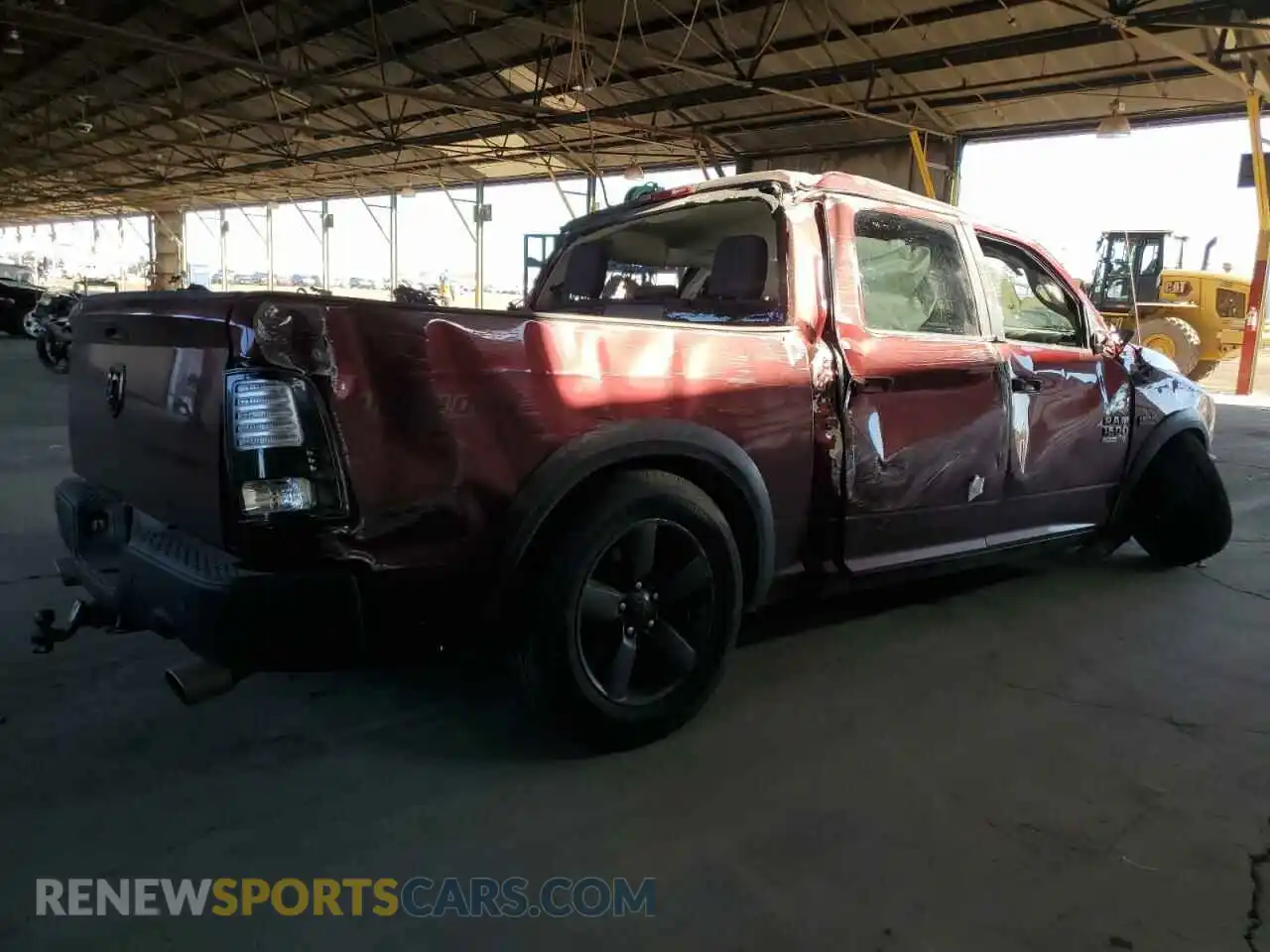 3 Фотография поврежденного автомобиля 1C6RR6LT4KS692803 RAM 1500 2019