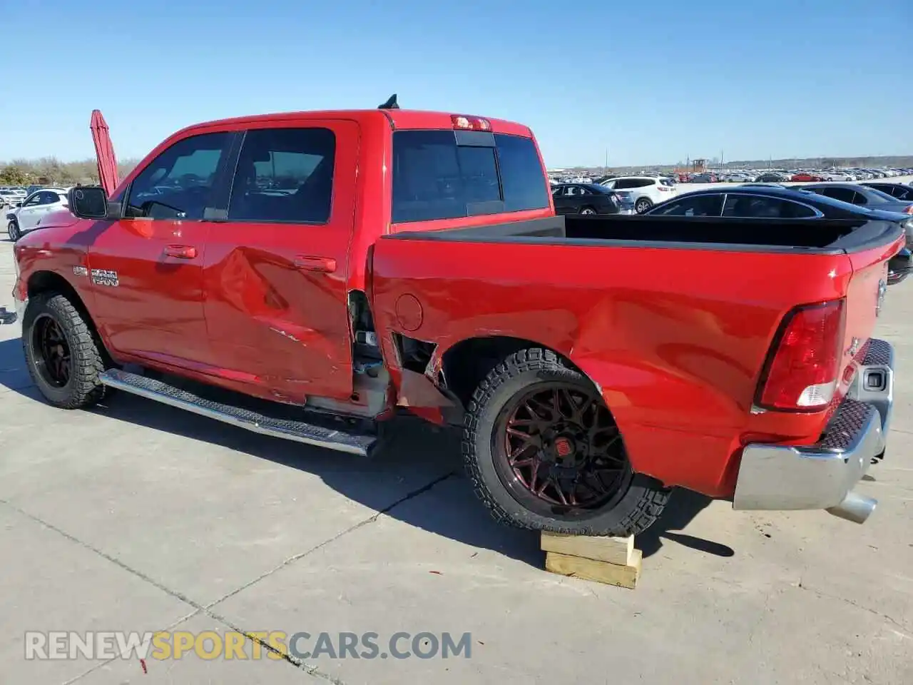 2 Photograph of a damaged car 1C6RR6LT6KS549528 RAM 1500 2019