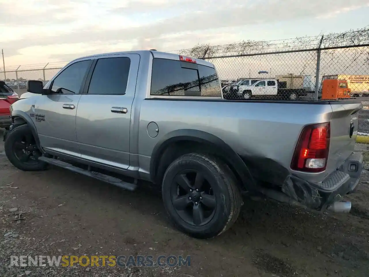 2 Photograph of a damaged car 1C6RR6LT6KS730645 RAM 1500 2019