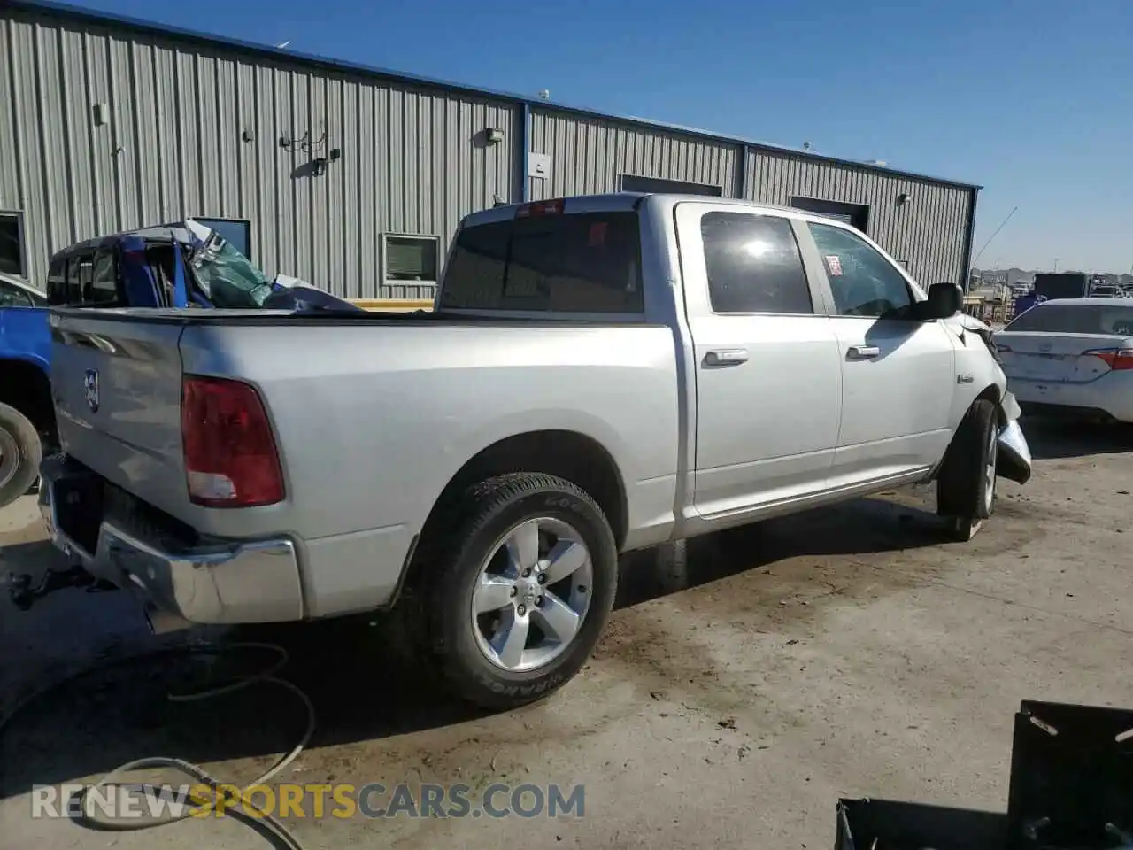 3 Photograph of a damaged car 1C6RR6LT8KS521388 RAM 1500 2019