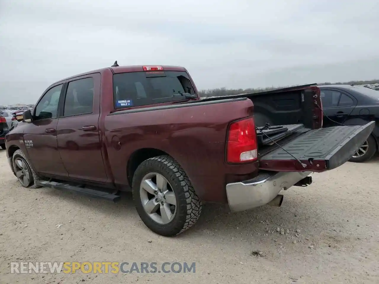 2 Photograph of a damaged car 1C6RR6LT8KS529037 RAM 1500 2019