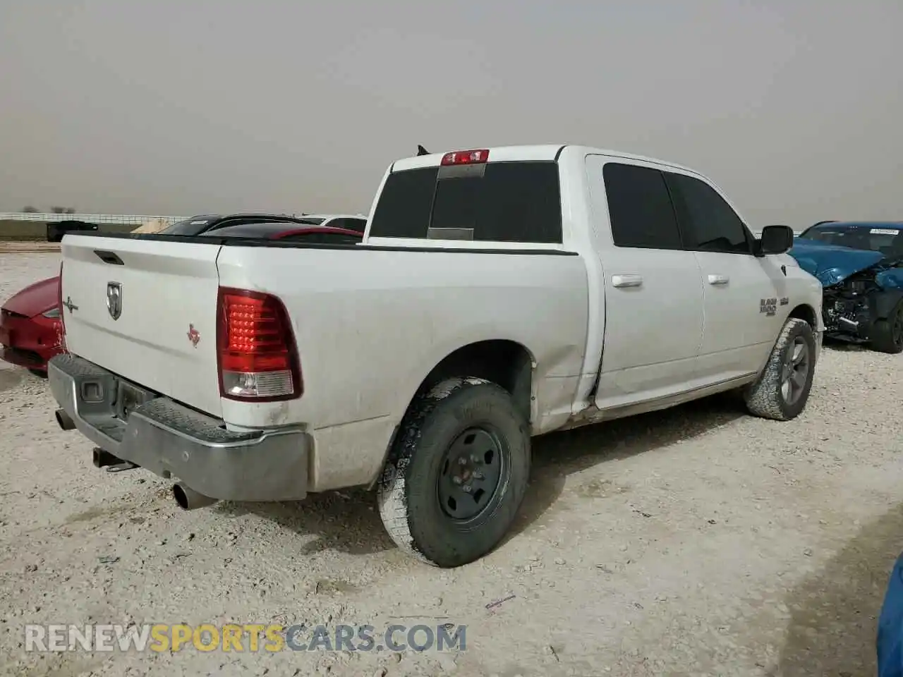 3 Photograph of a damaged car 1C6RR6LTXKS529489 RAM 1500 2019
