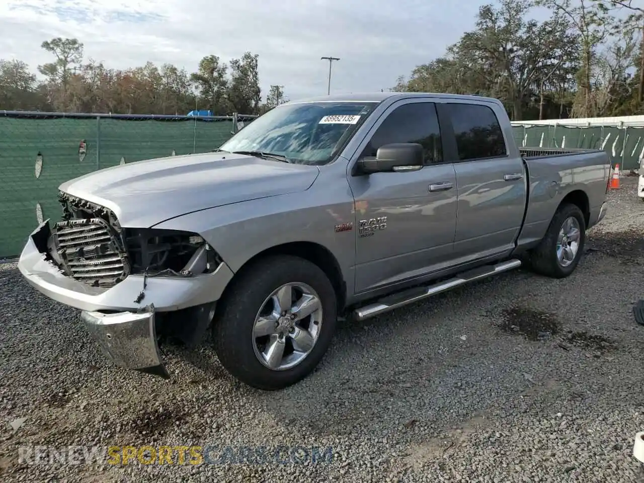 1 Photograph of a damaged car 1C6RR6TT4KS603196 RAM 1500 2019