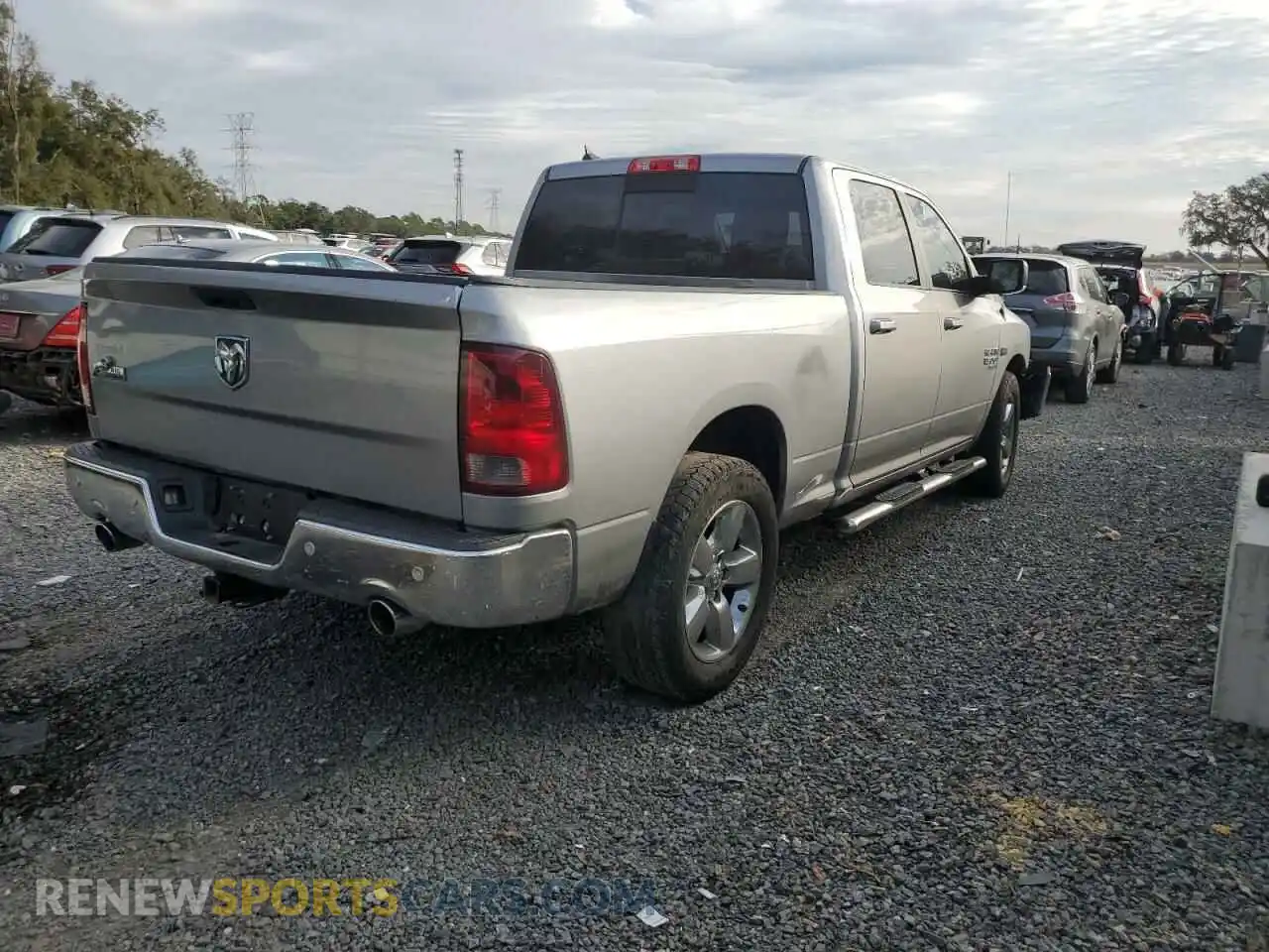 3 Photograph of a damaged car 1C6RR6TT4KS603196 RAM 1500 2019