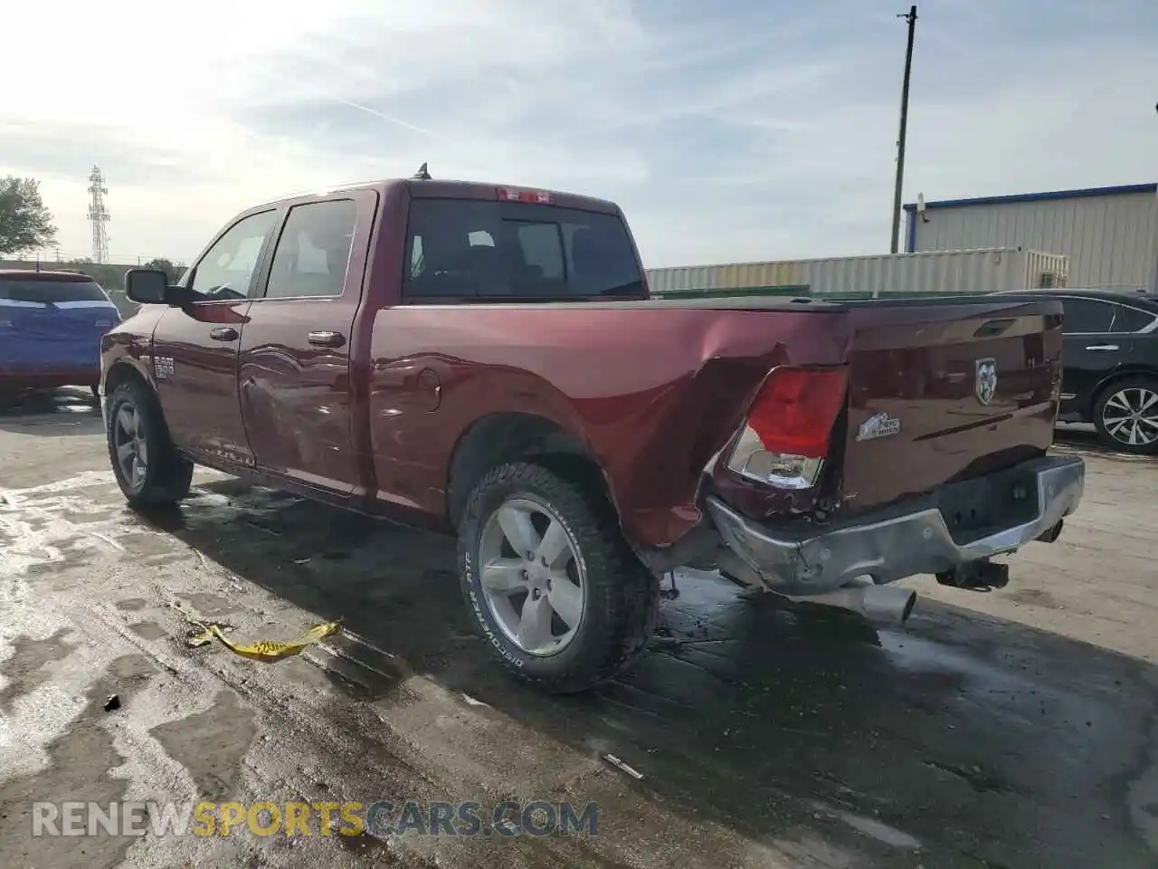 2 Photograph of a damaged car 1C6RR6TT4KS683549 RAM 1500 2019